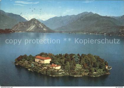 Isola Madre Lago Maggiore Lago Maggiore Fliegeraufnahme