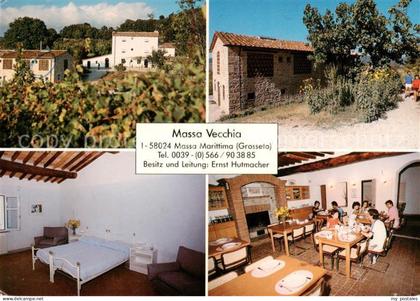 Massa Marittima Toscana IT Massa Vecchia Zimmer Gaststube