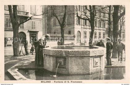 Milano Mailand IT Fontana di San Francesco