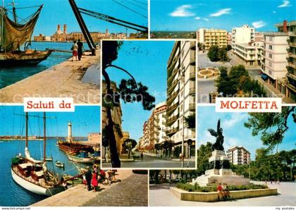 Molfetta Hafen Ortspartien Denkmal