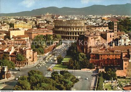 Roma Rom Panorama Kolosseum