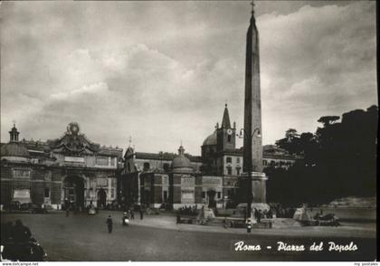 Rome Italy Rome Piazza del Popolo