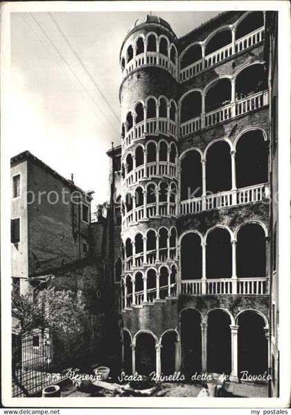 Venezia Venedig Wendeltreppe