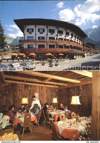 Wolkenstein Groeden Hotel des Alpes Restaurant