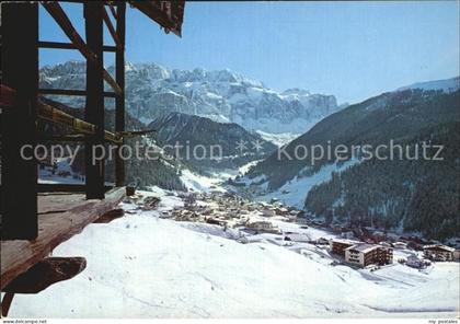 Wolkenstein Groeden mit Sellagruppe