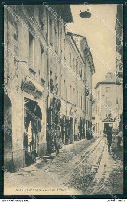Aosta città cartolina MT2898