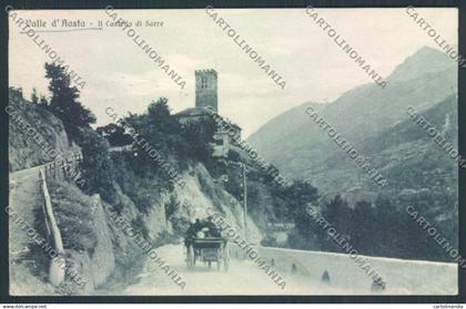 Aosta Sarre STRAPPI cartolina MQ4928