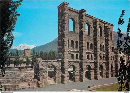 CPM Aosta Valle d Aosta Ruines du Theatre Romain