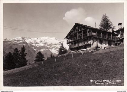 #GRESSONEY LA TRINITE': CAPANNA CARLA