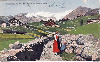 #GRESSONEY LA TRINITE': ORSIA COL MONTE ROSA