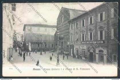 Arezzo città cartolina ZF1932