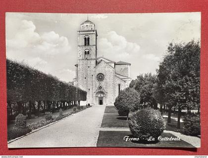 Cartolina - Fermo - La Cattedrale - 1962