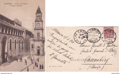 ALTAMURA: Piazza del Duomo - Orologio Pubblico  1914