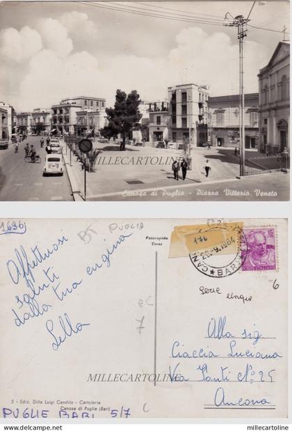 CANOSA DI PUGLIA: PIAZZA VITTORIO VENETO    1964