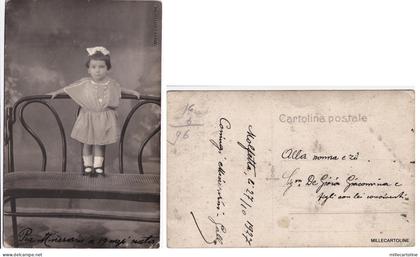 # da  MOLFETTA..NEL 1927 QUANDO PIA AVEVA 19 MESI - fotocartolina