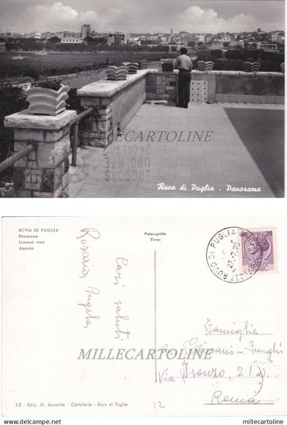 RUVO DI PUGLIA: Panorama     1970