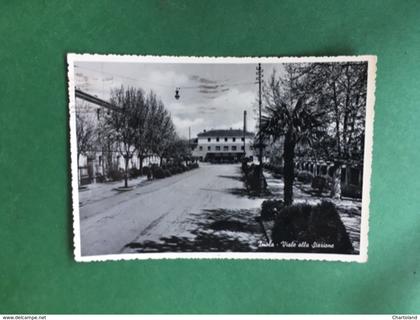 Cartolina Imola - Viale Alla Stazione - 1955