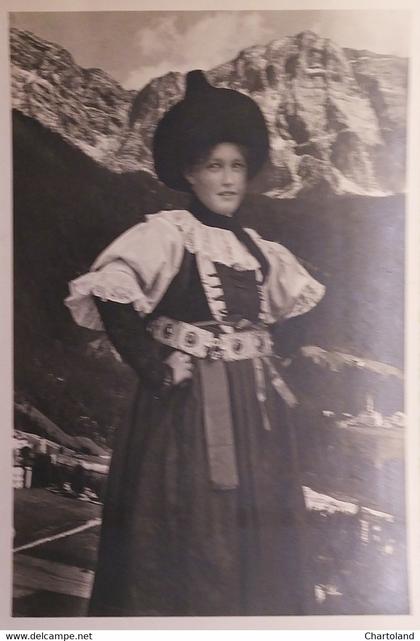 Cartolina - Costumi dell'Alto Adige ( Val Badia - Dolomiti ) - 1941