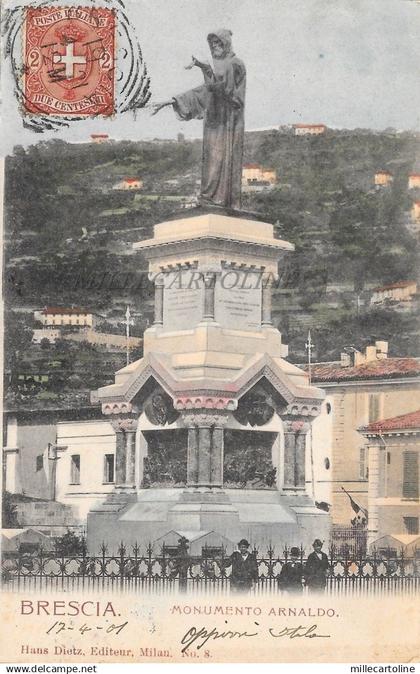 BRESCIA - Monumento Arnaldo 1901
