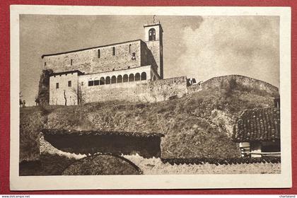 Cartolina - Santuario della Rocca di Sabbio Chiese ( Brescia ) - 1925 ca.