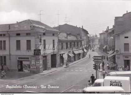 OSPITALETTO - Brescia, Via Brescia, Gelati Motta, Cartolina
