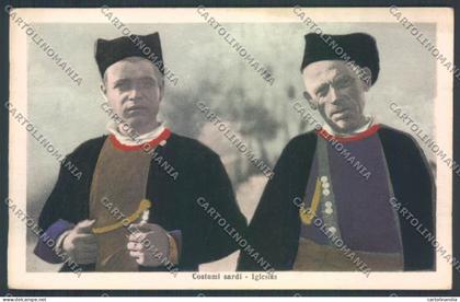 Cagliari Costumi Sardi Iglesias cartolina ZG0561