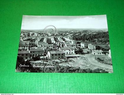 Cartolina Carbonia - Panorama parziale 1960 ca