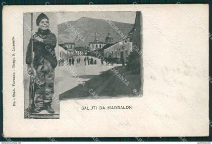 Caserta Maddaloni cartolina QZ3410