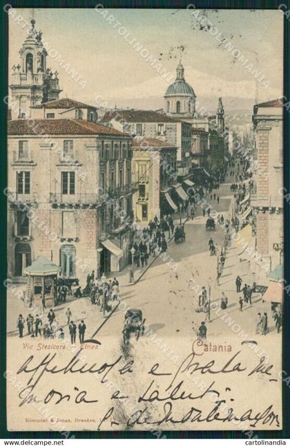 Catania Città cartolina XB1997