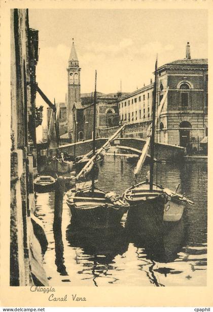 CPM Chioggia - Canal Vena Bateaux