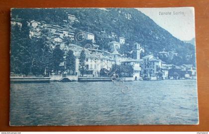 Cartolina Carate Lario (Lombardia) - 1919