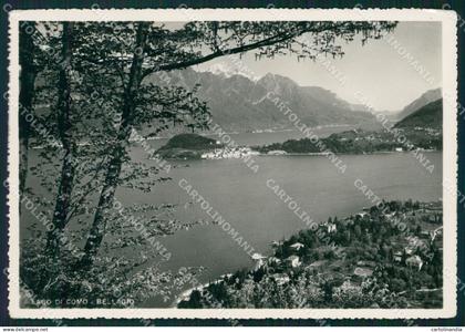 Como Bellagio lago di Como Foto FG cartolina KB4469