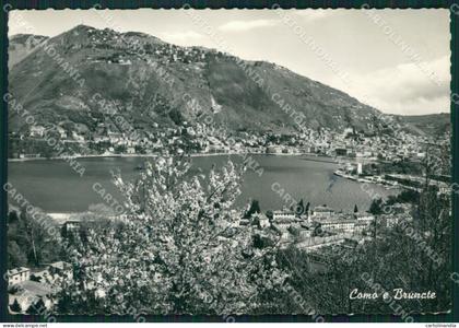 Como Brunate Lago di Como Foto FG cartolina KB3505