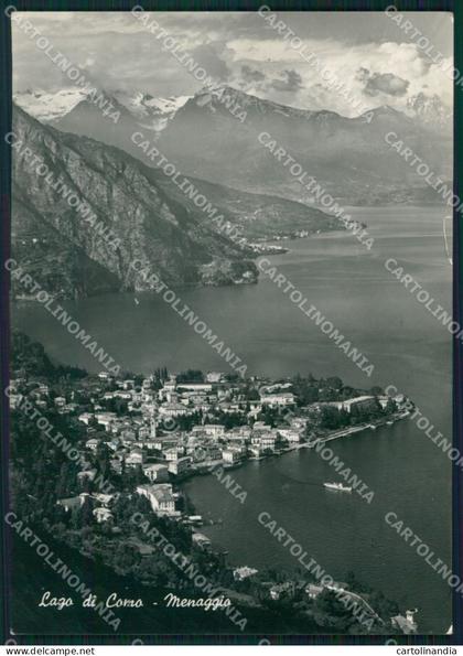 Como Menaggio Lago di Como Foto FG cartolina KB4461