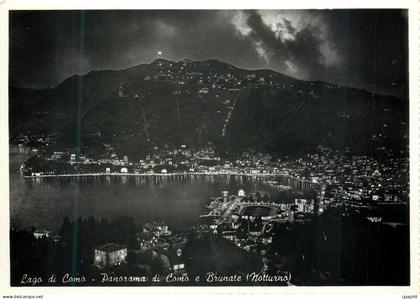 CPM Lago di Como - Panorama di Como e Brunate