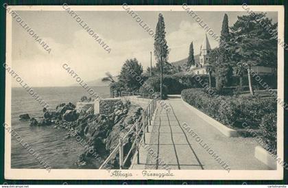 Croazia Abbazia cartolina ZC1021