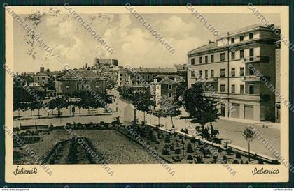Croazia Sebenico cartolina ZC1335