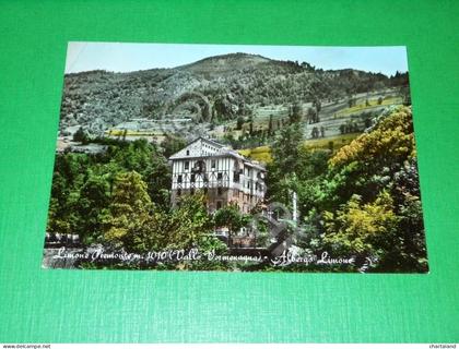 Cartolina Limone Piemonte ( Valle Vermenagna ) - Albergo Piemonte 1957