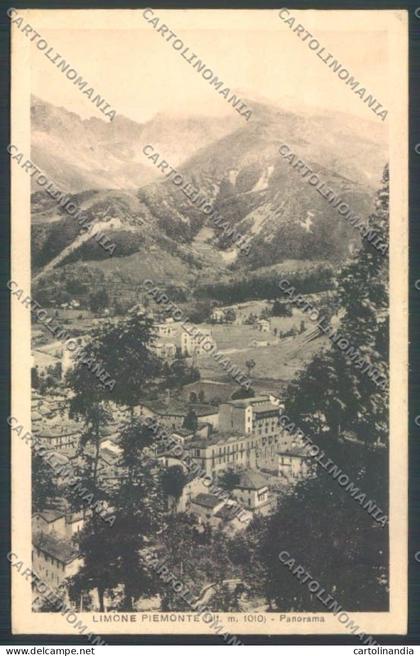 Cuneo Limone Piemonte cartolina ZB2575