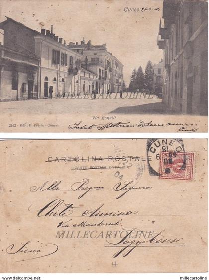 CUNEO. Via Bonelli  1904