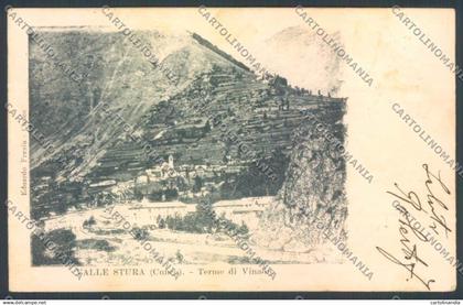 Cuneo Vinadio cartolina ZB2418