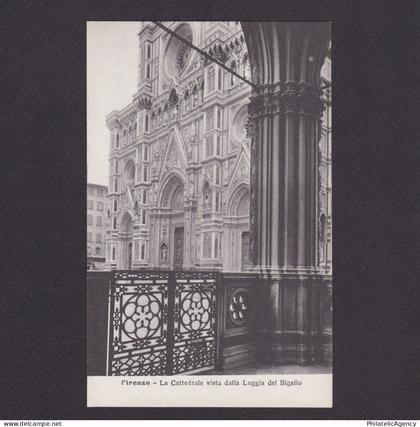 ITALY, Postcard, Florence, Loggia del Bigallo, Unused