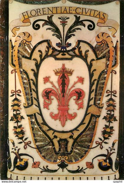 CPM Firenze embleme de florence mosaique