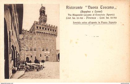 Italia - FIRENZE - Ristorante Nuova Toscana - Via Magazzini