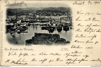 CPA Triest Trieste Friuli Venezia Giulia, Hafen