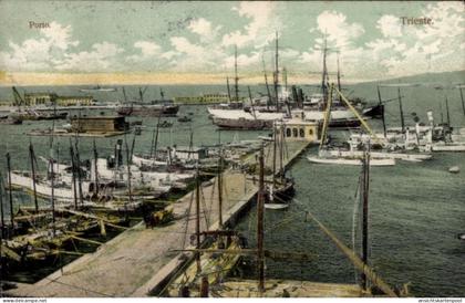 CPA Triest Trieste Friuli Venezia Giulia, Hafen