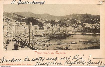 Italia - GENOVA - Panorama