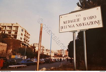 Cartolina - Genova - Via Medaglie d'Oro di Lunga Navigazione - 1985