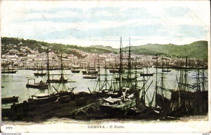 Italia - Italie - Italy - Genova - Genoa - II Porto - CPA