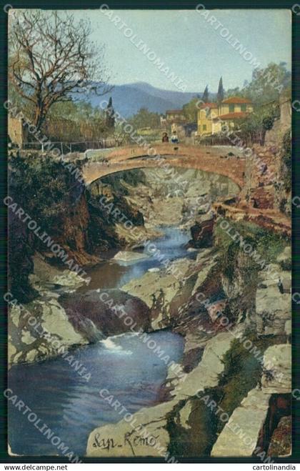 Imperia Sanremo cartolina MT3492